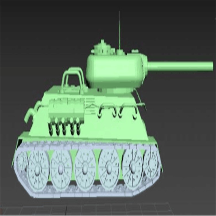 福绵充气军用坦克模型